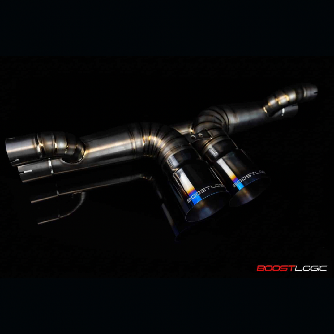 Boost Logic Titanium Center Muffler for Porsche 991 GT3