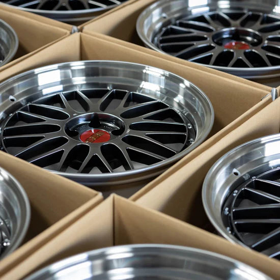 BBS LM 20x9.5 +8, 20x10.5 +15 5x112 Diamond Black (SET)