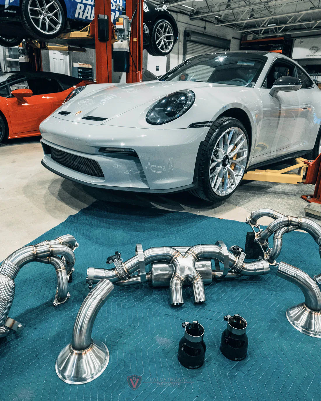 Porsche 992 GT3/RS Stainless Steel Valved Sport Exhaust System