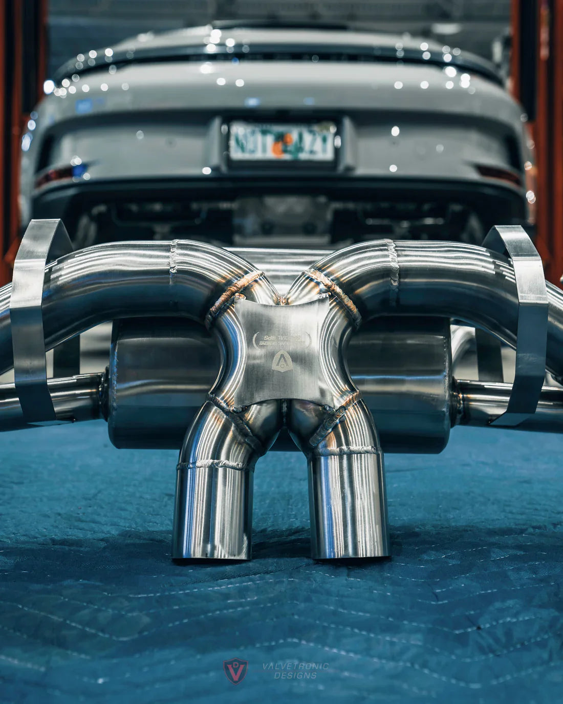 Porsche 992 GT3/RS Stainless Steel Valved Sport Exhaust System