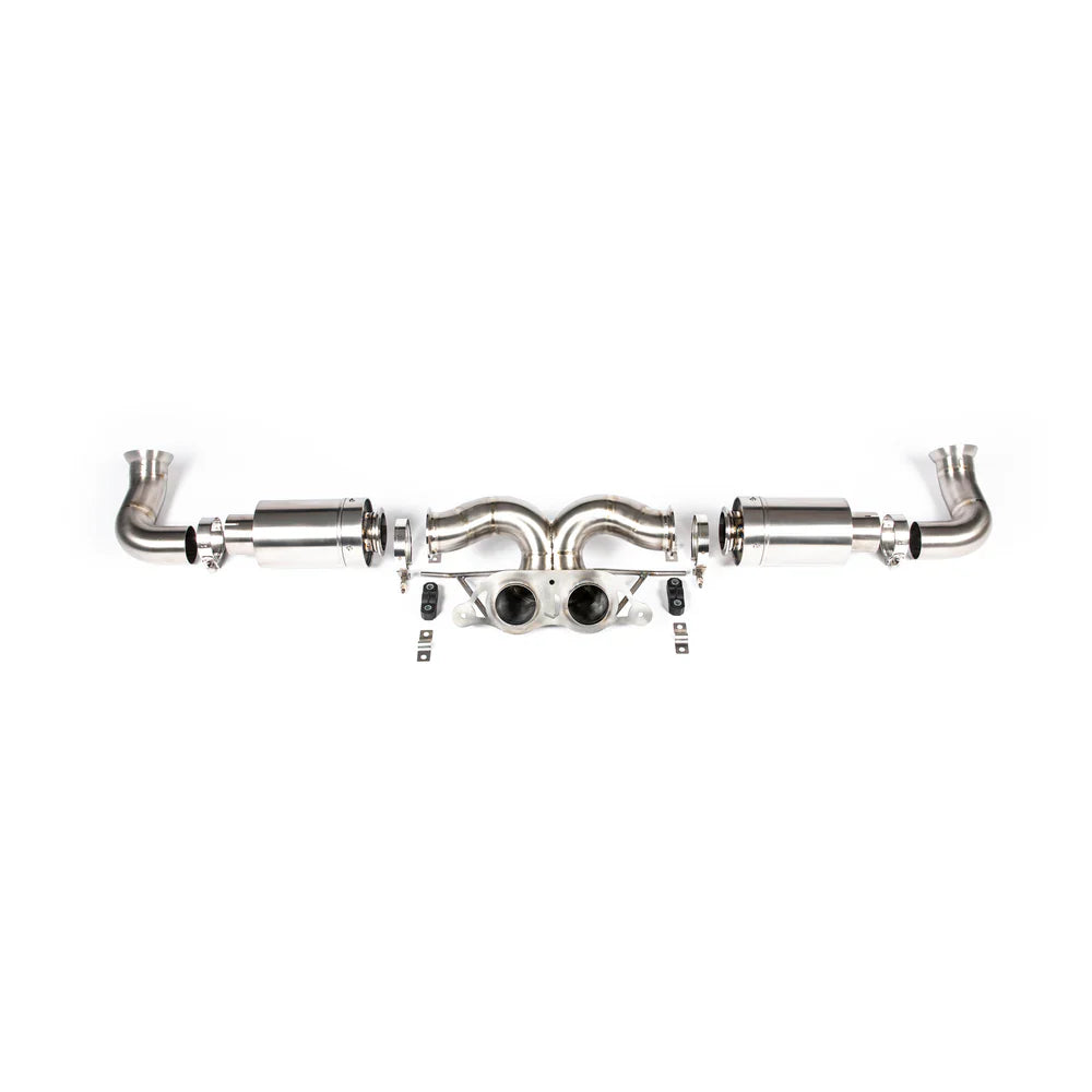 JCR | Porsche 991 / 997 GT3 TITANIUM SUPERLIGHT RACE PIPE (FULL KIT)