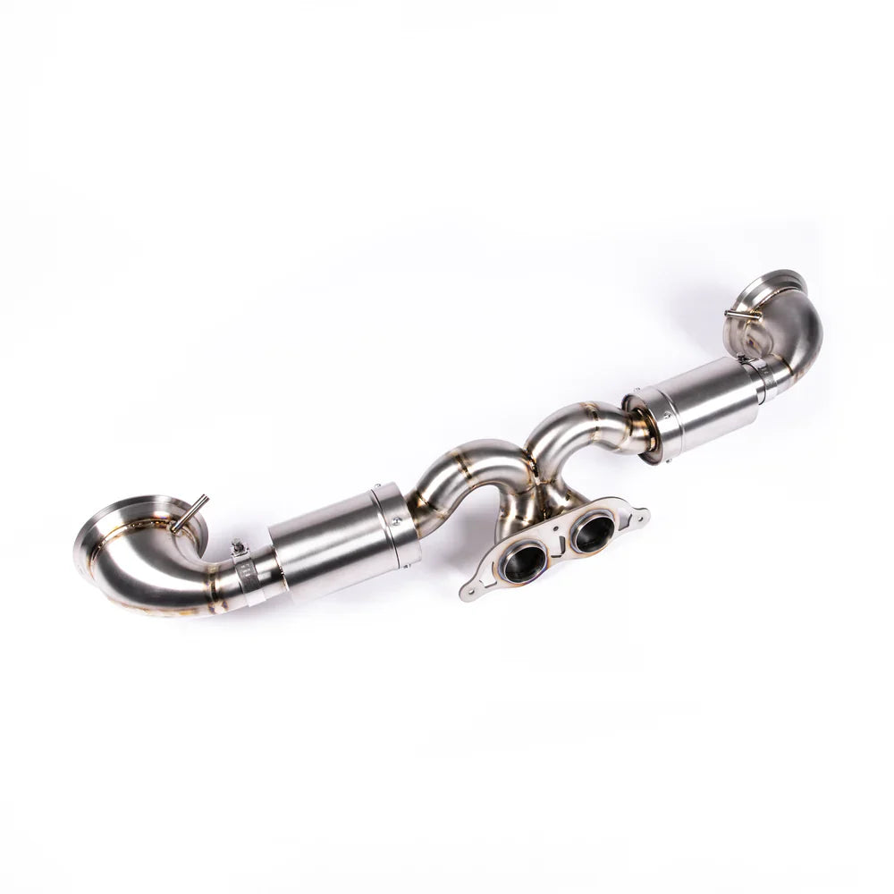 JCR | Porsche 992 GT3 / RS / ST (NON OPF) TITANIUM RACE PIPE (SILENCED)