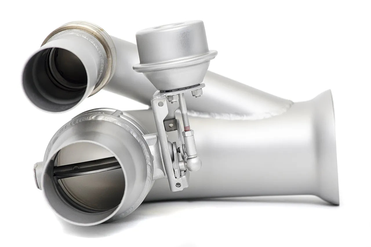 Porsche 991 GT3 / GT3 RS / 911R SOUL Valved Side Muffler Bypass Pipes