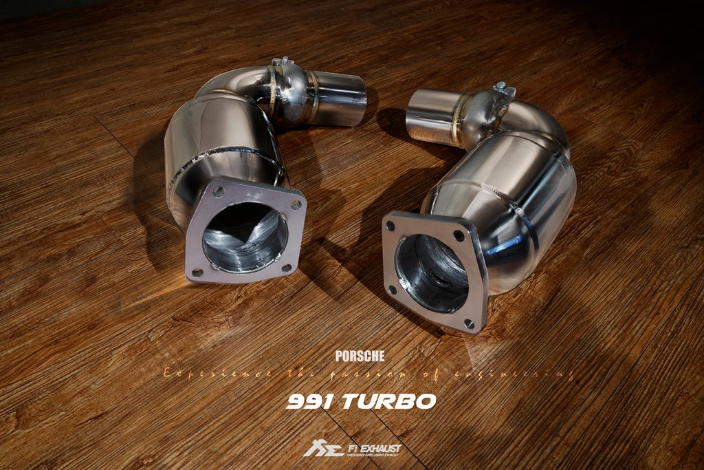 FI Exhaust | Porsche 991.1 Turbo / S | OEM Tips Compatible Version | 2013-2019