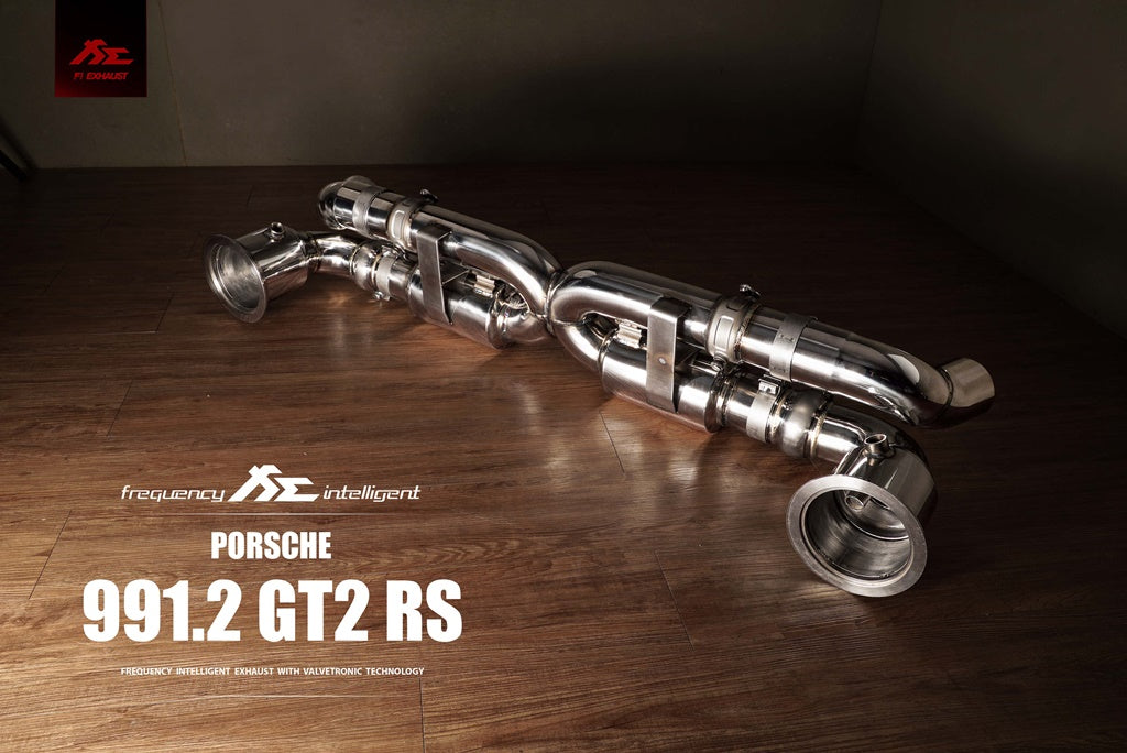 FI Exhaust | Porsche 991.2 GT2 RS | 80mm Full FI Version | 2017-2019