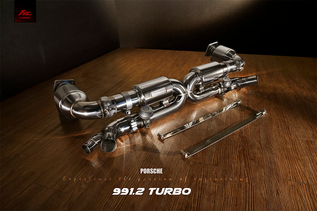 FI Exhaust | Porsche 991.2 Turbo / S | OEM Tips Compatible Version | 2013-2019
