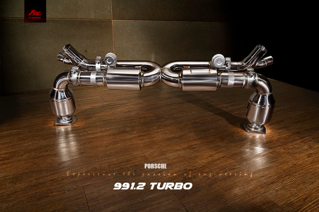 FI Exhaust | Porsche 991.2 Turbo / S | OEM Tips Compatible Version | 2013-2019