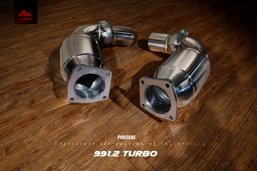 FI Exhaust | Porsche 991.2 Turbo / S | OEM Tips Compatible Version | 2013-2019
