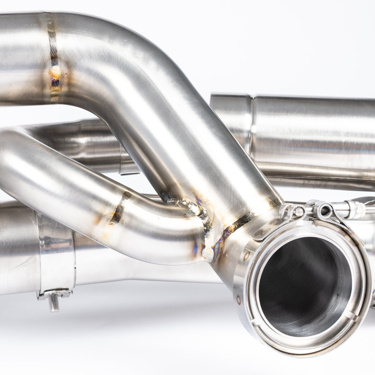 JCR | Porsche 718 GT4 RS TITANIUM RACE PIPE (VALVED)