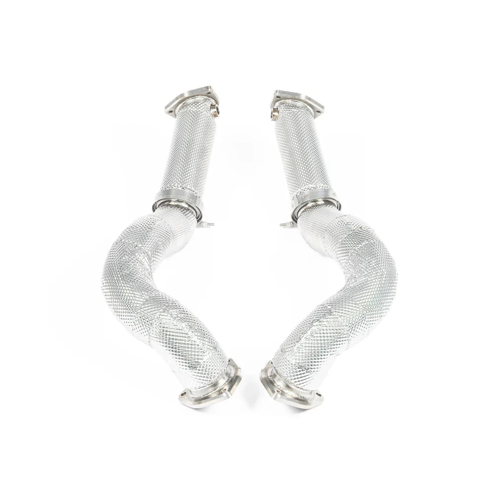 JCR | Porsche 718 GT4 RS TITANIUM LINK PIPES (NON SILENCED)