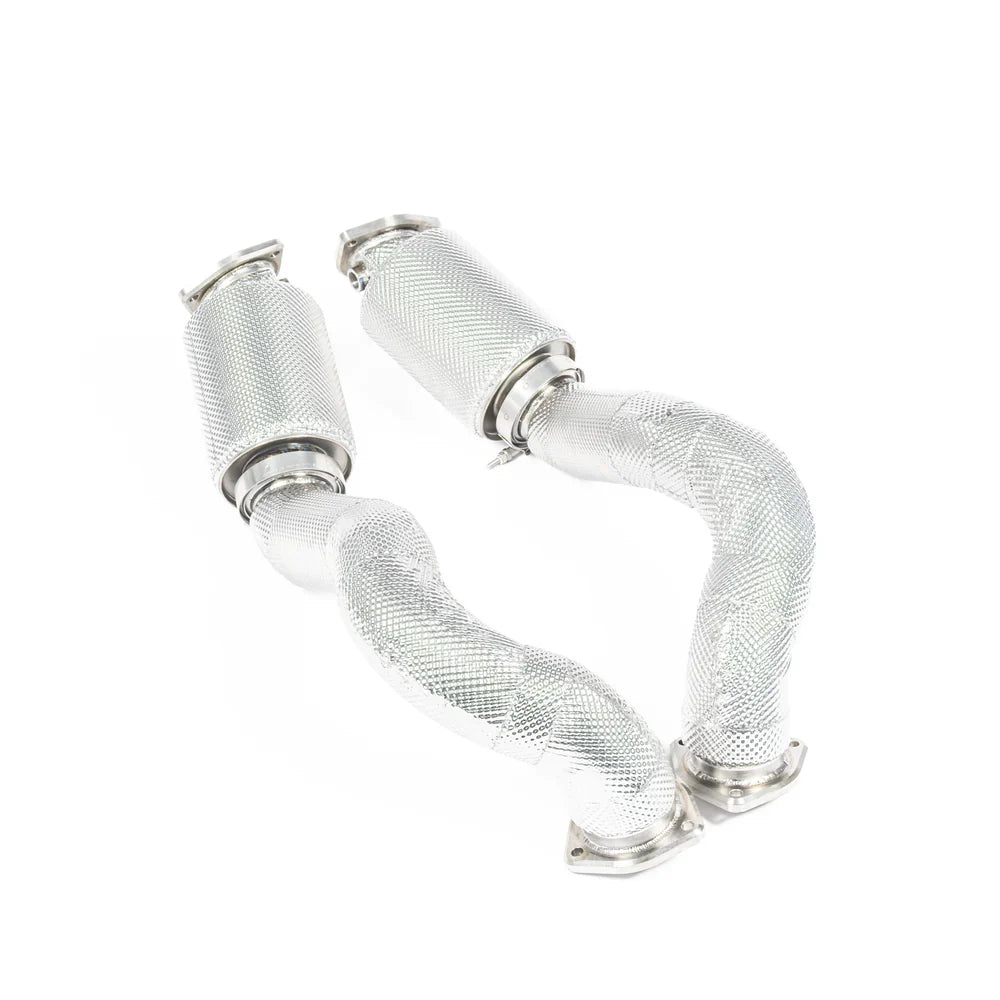 JCR | Porsche 718 GT4 RS INCONEL RACE MANIFOLDS & TITANIUM LINK PIPES (SILENCED)