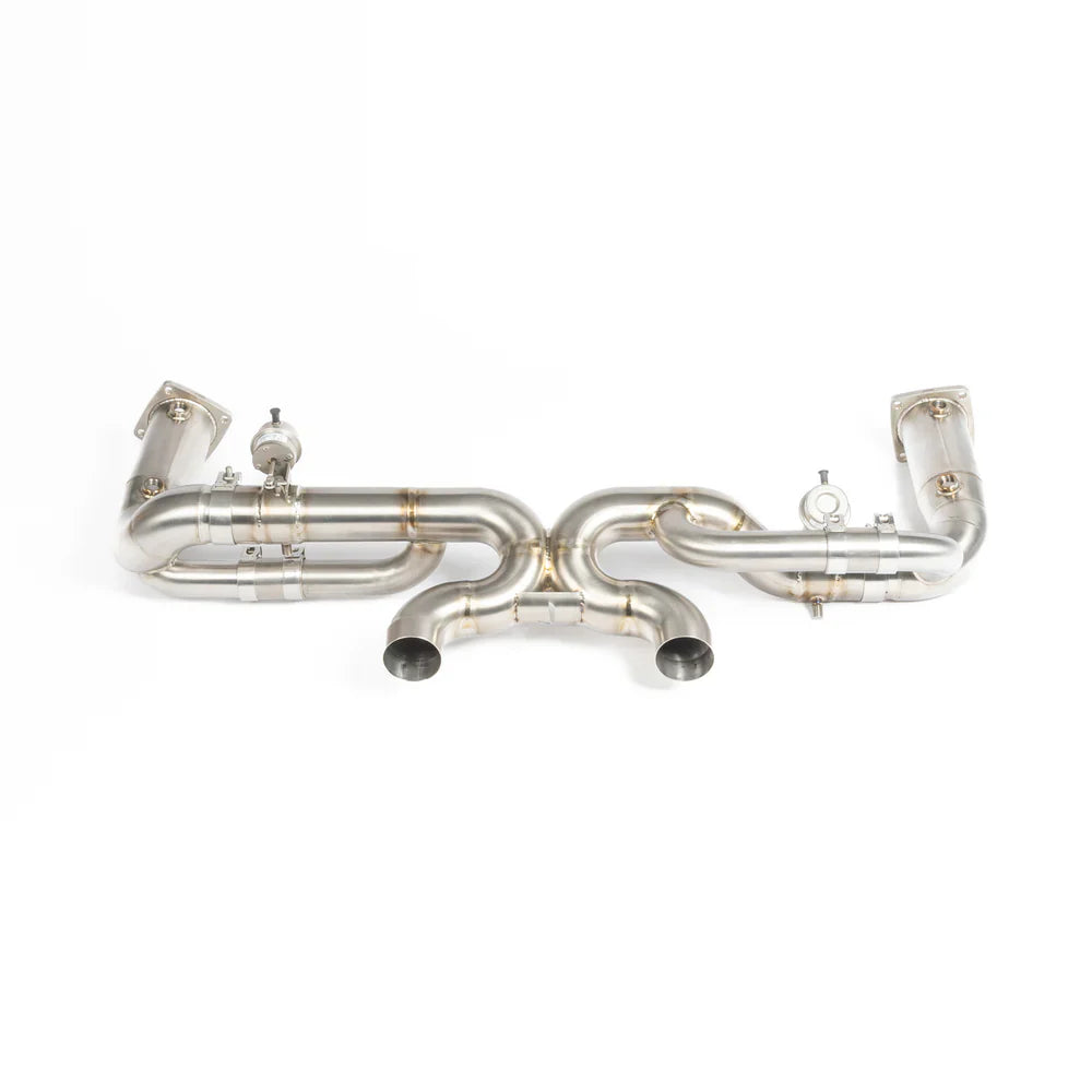 JCR | Porsche 991.2 CARRERA / S / GTS TITANIUM VALVED RACE PIPE (CAT DELETE)