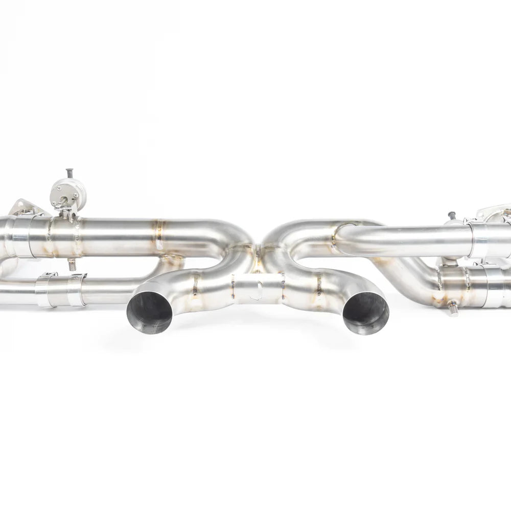 JCR | Porsche 991.2 CARRERA / S / GTS TITANIUM VALVED RACE PIPE (CAT DELETE)