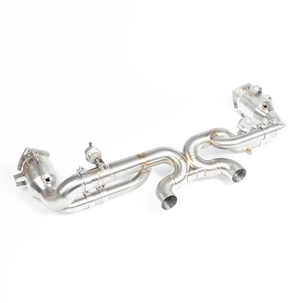 JCR | Porsche 991.2 CARRERA / S / GTS TITANIUM VALVED RACE PIPE (RACE CATS)