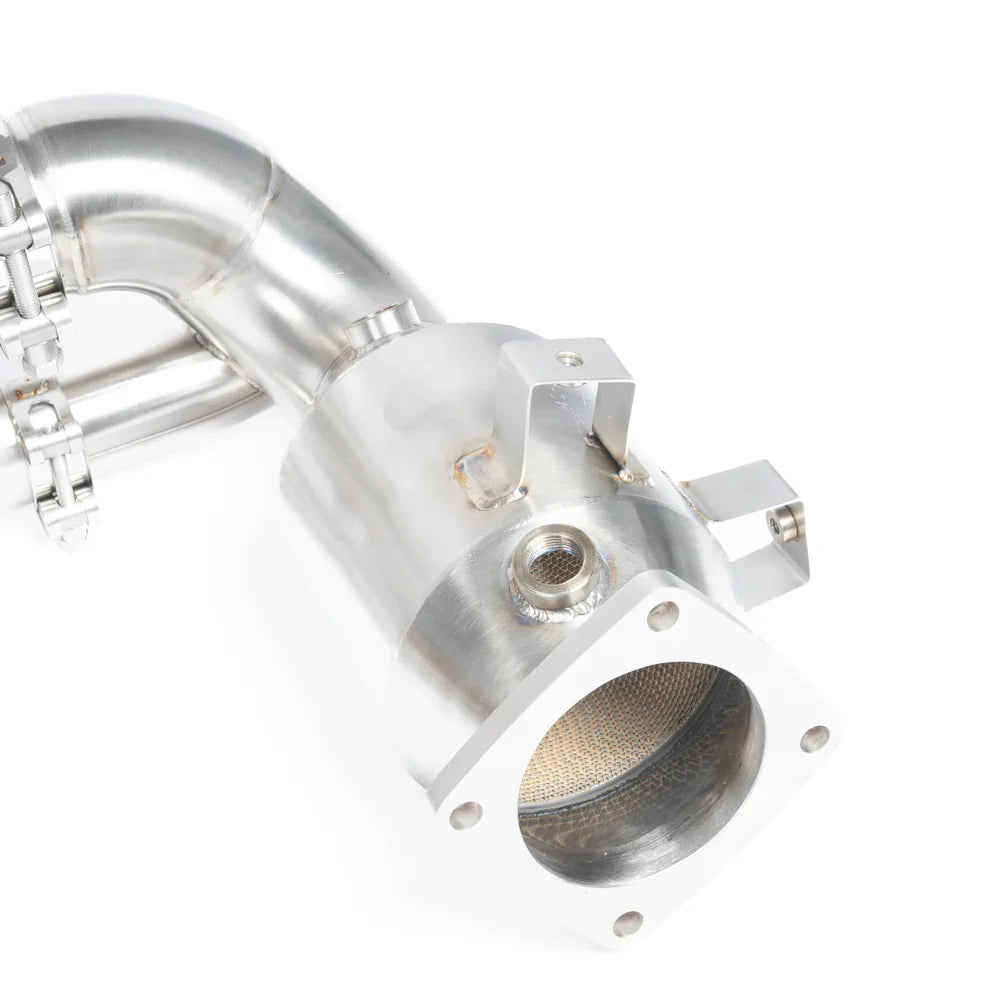 JCR | Porsche 991.2 CARRERA / S / GTS TITANIUM VALVED RACE PIPE (RACE CATS)