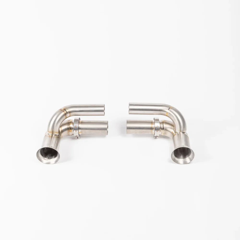 JCR | Porsche 991 / 997 GT3 TITANIUM SIDE SILENCER BYPASS (NON VALVED)