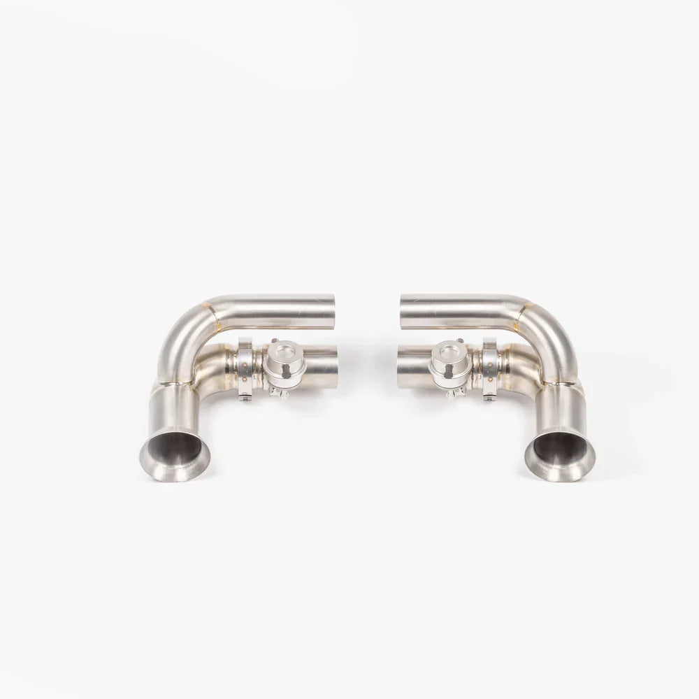 JCR | Porsche 991 / 997 GT3 TITANIUM SIDE SILENCER BYPASS (VALVED)