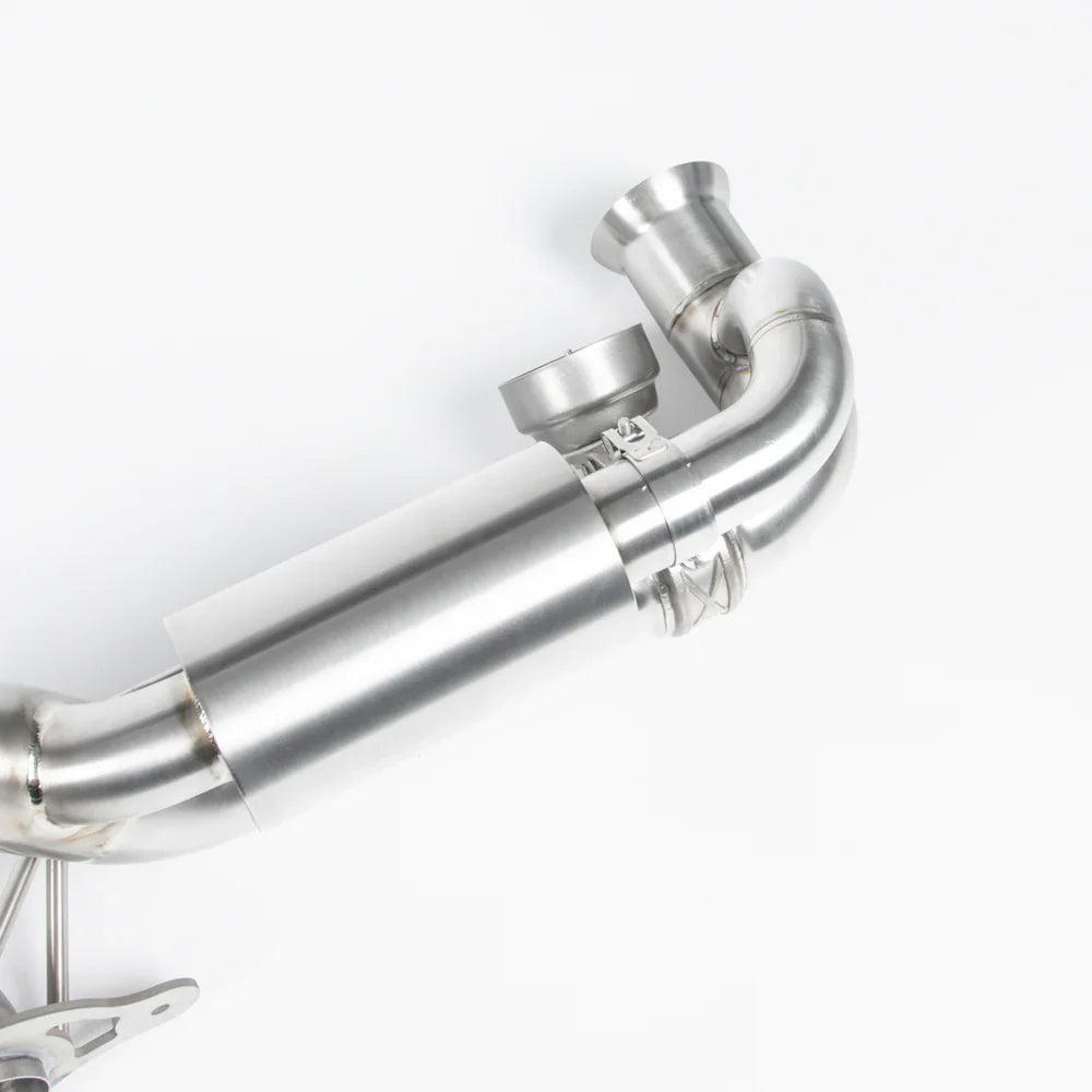 JCR | Porsche 991 / 997 GT3 TITANIUM SUPERLIGHT RACE PIPE (VALVED)