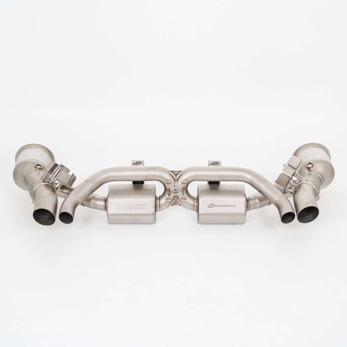 VF Engineering | TITANIUM VALVED CATBACK EXHAUST SYSTEM - 2019-2024 PORSCHE 911 CARRERA (C2/C4/C2S/C4S/GTS)