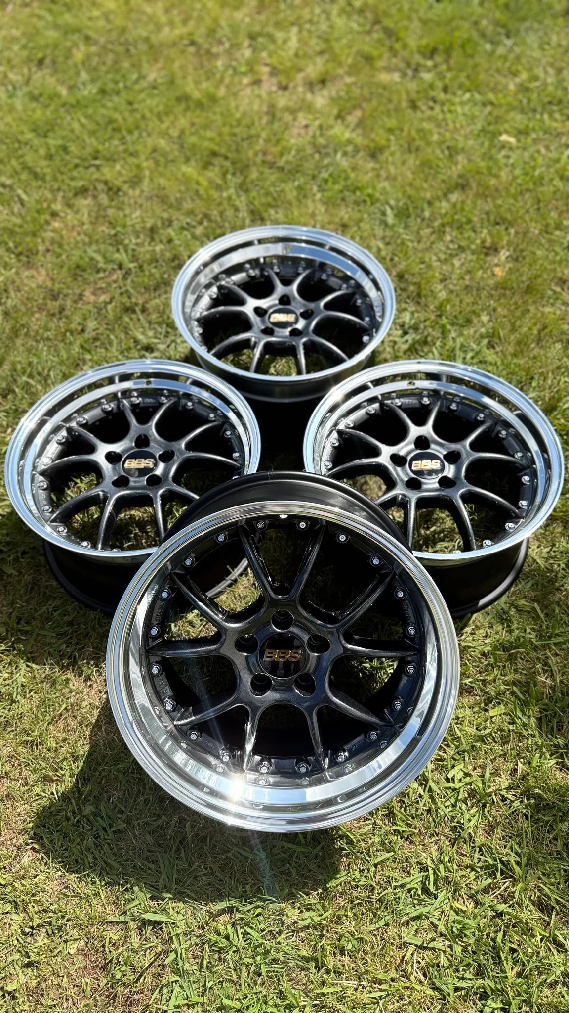 BBS RK2 - 18" Staggered - 5x120 (3-piece)