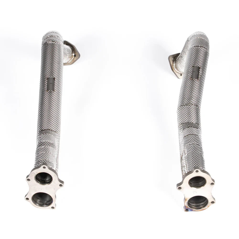 JCR | Porsche 718 GT4 / SPYDER / GTS 4.0 TITANIUM LINK PIPES - (NON SILENCED)