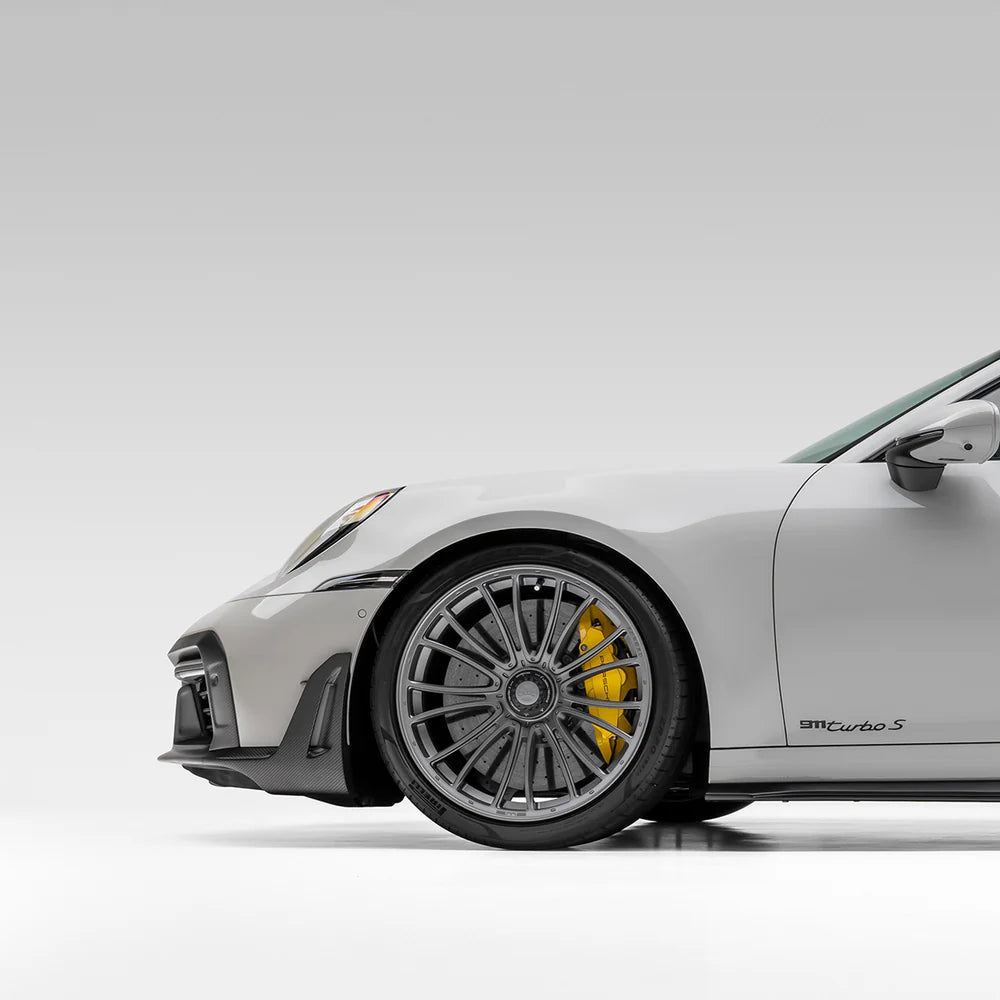 Porsche 992 Turbo S Aero Front Spoiler w/ Winglets