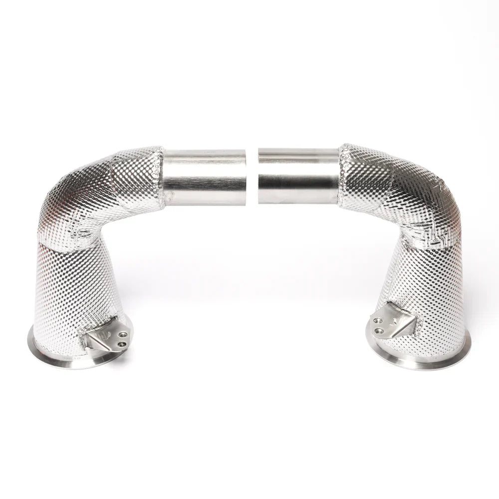 JCR | Porsche 992 CARRERA / TURBO INCONEL CAT DELETES (HEAT SHIELDED)