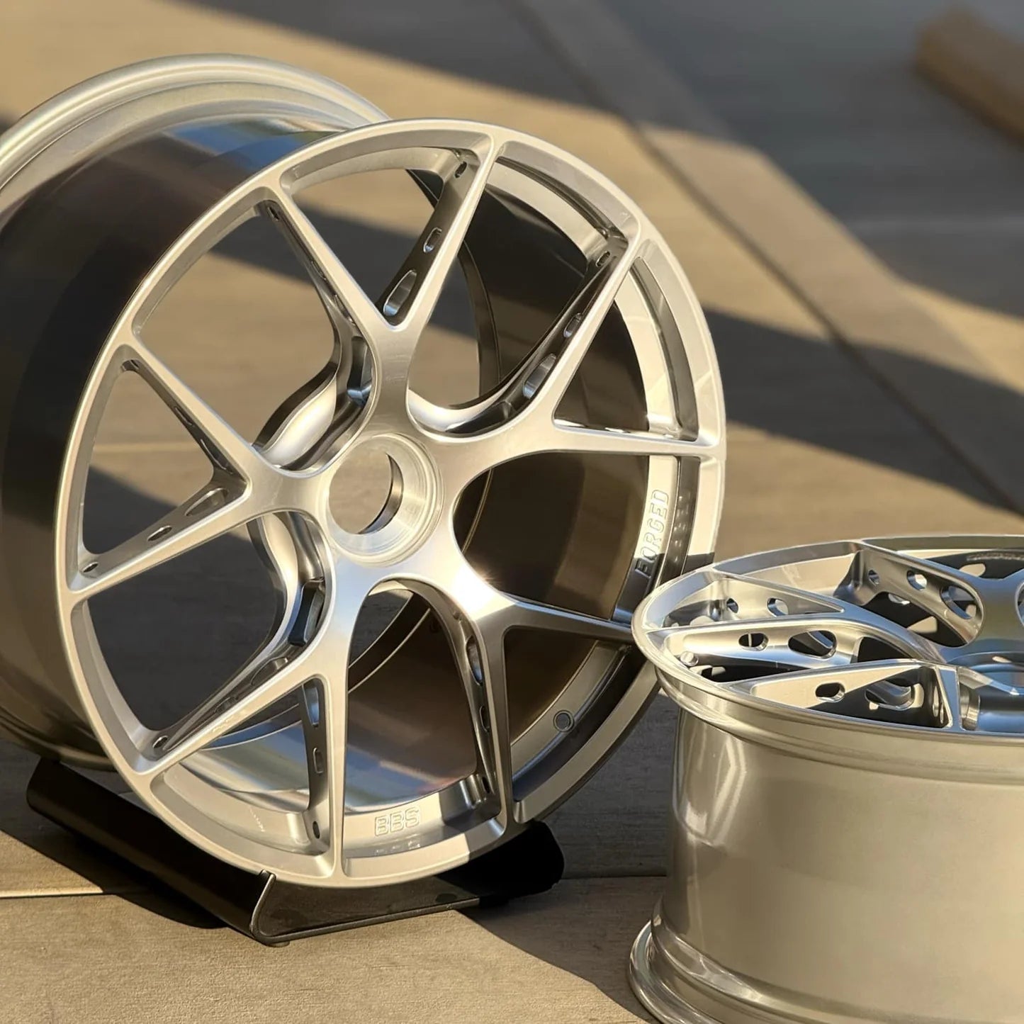 BBS FI-R Evo 20x9.5 +44, 21x12 +70 CL Diamond Silver (SET)
