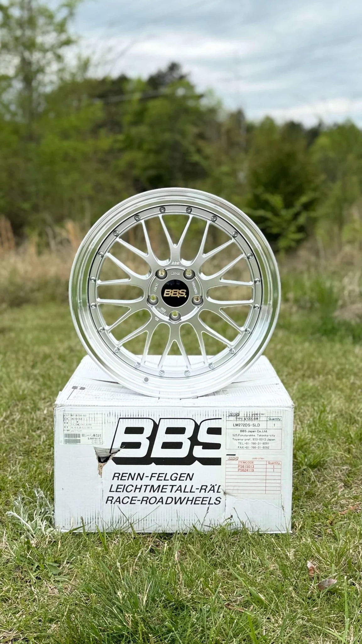 BBS LM272 / LM281 - 19" Staggered - 5x120