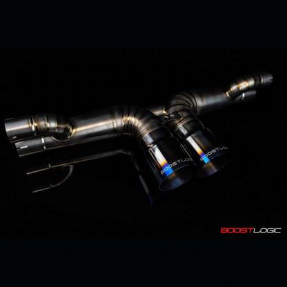 Boost Logic Titanium Center Muffler for Porsche 991 GT3