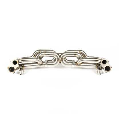 JCR | Porsche 718 GT4 / SPYDER / GTS 4.0 TITANIUM VALVED RACE PIPE (NON SILENCED)
