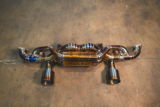 Porsche 718 GT4RS/Spyder RS Titanium Valved Sport Exhaust System