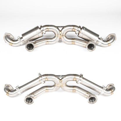 JCR | Porsche 718 GT4 RS TITANIUM RACE PIPE (FULL KIT)