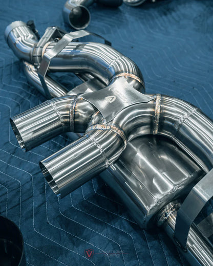 Porsche 992 GT3/RS Stainless Steel Valved Sport Exhaust System