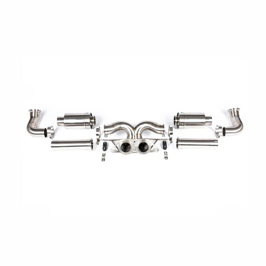 JCR | Porsche 991 / 997 GT3 TITANIUM SUPERLIGHT RACE PIPE (FULL KIT)