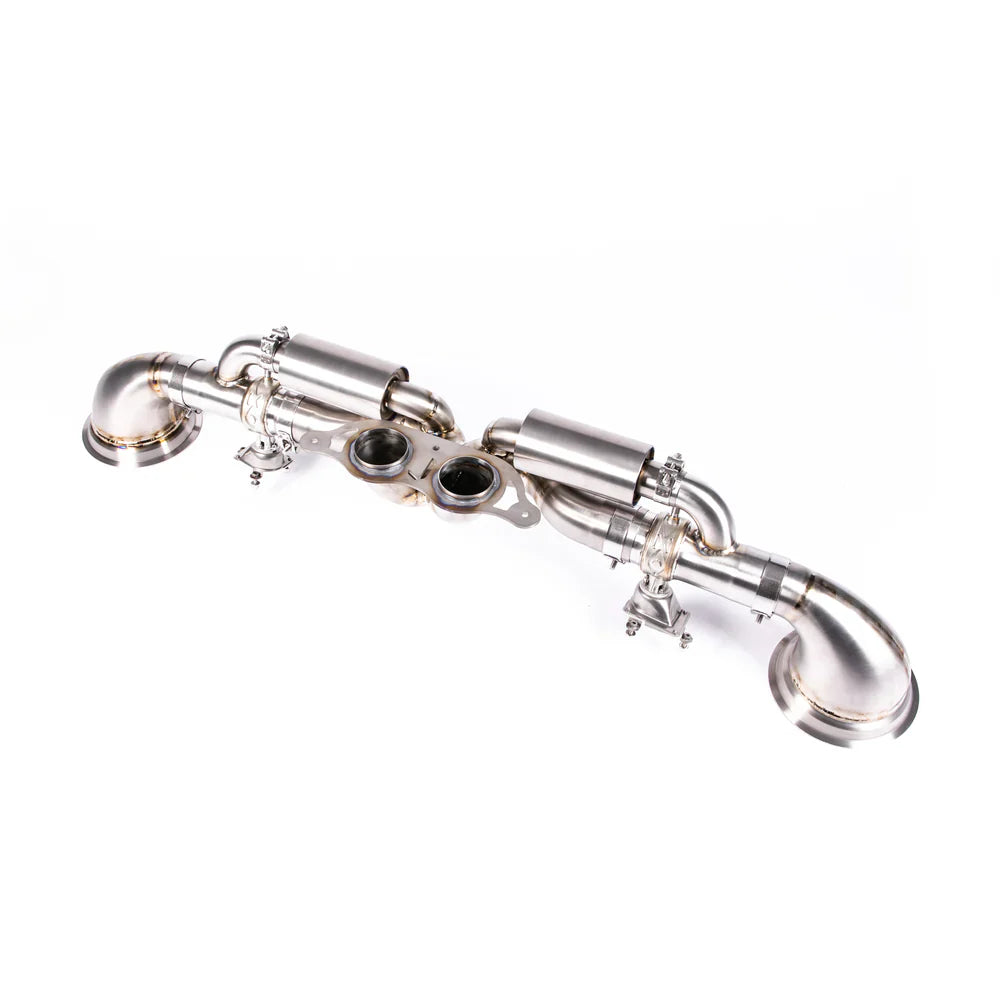 JCR | Porsche 992 GT3 / RS / ST (NON OPF) TITANIUM RACE PIPE (VALVED)