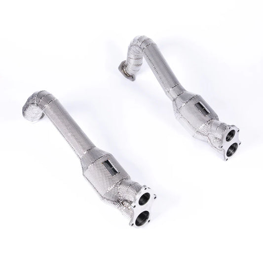 JCR | Porsche 718 GT4 / SPYDER / GTS 4.0 INCONEL LINK PIPES (RACE CATS)