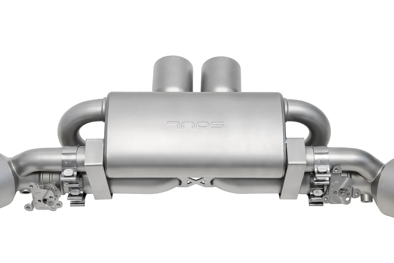 Porsche 992 GT3 / GT3 RS SOUL (Catted) Valved Exhaust Packages
