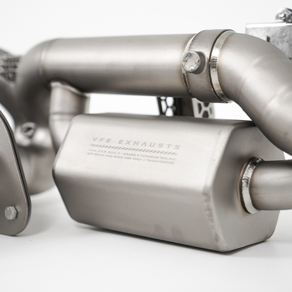 VF Engineering | TITANIUM VALVED CATBACK EXHAUST SYSTEM - 2019-2024 PORSCHE GT3/GT3RS