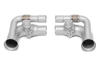 Porsche 991 GT3 / GT3 RS / 911R SOUL Valved Side Muffler Bypass Pipes