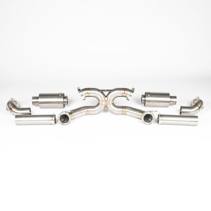 JCR | Porsche 718 GT4 RS TITANIUM RACE PIPE (FULL KIT)