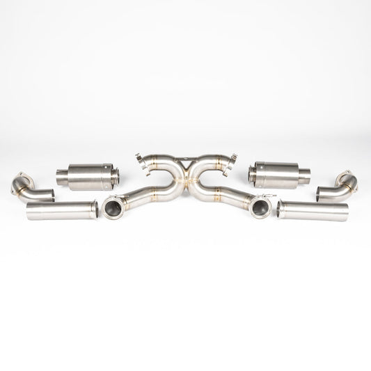 JCR | Porsche 718 GT4 RS TITANIUM RACE PIPE (FULL KIT)
