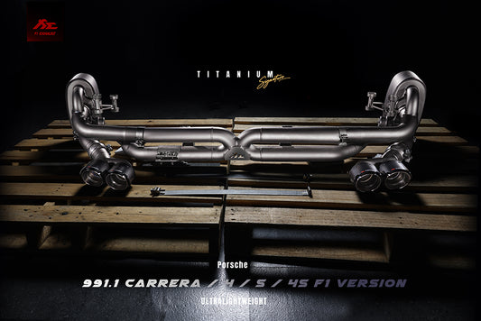 FI Exhaust | 991.1 Carrera / 4 / S / 4S F1 Version Titanium | 2011-2015