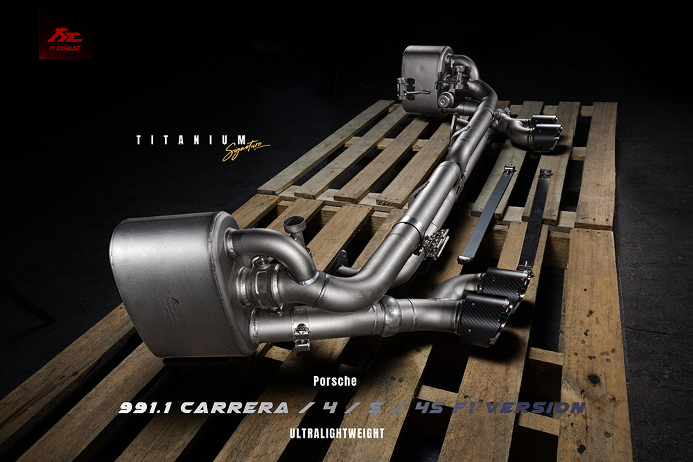 FI Exhaust | 991.1 Carrera / 4 / S / 4S F1 Version Titanium | 2011-2015