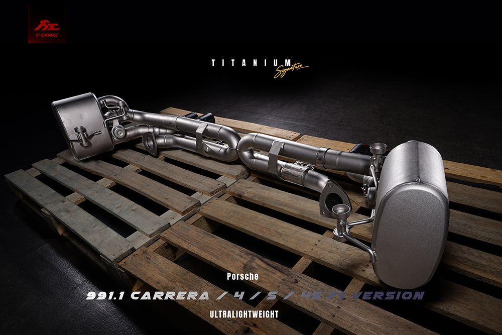 FI Exhaust | 991.1 Carrera / 4 / S / 4S F1 Version Titanium | 2011-2015