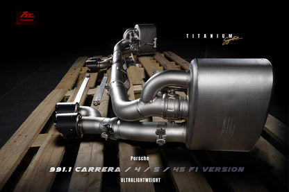 FI Exhaust | 991.1 Carrera / 4 / S / 4S F1 Version Titanium | 2011-2015