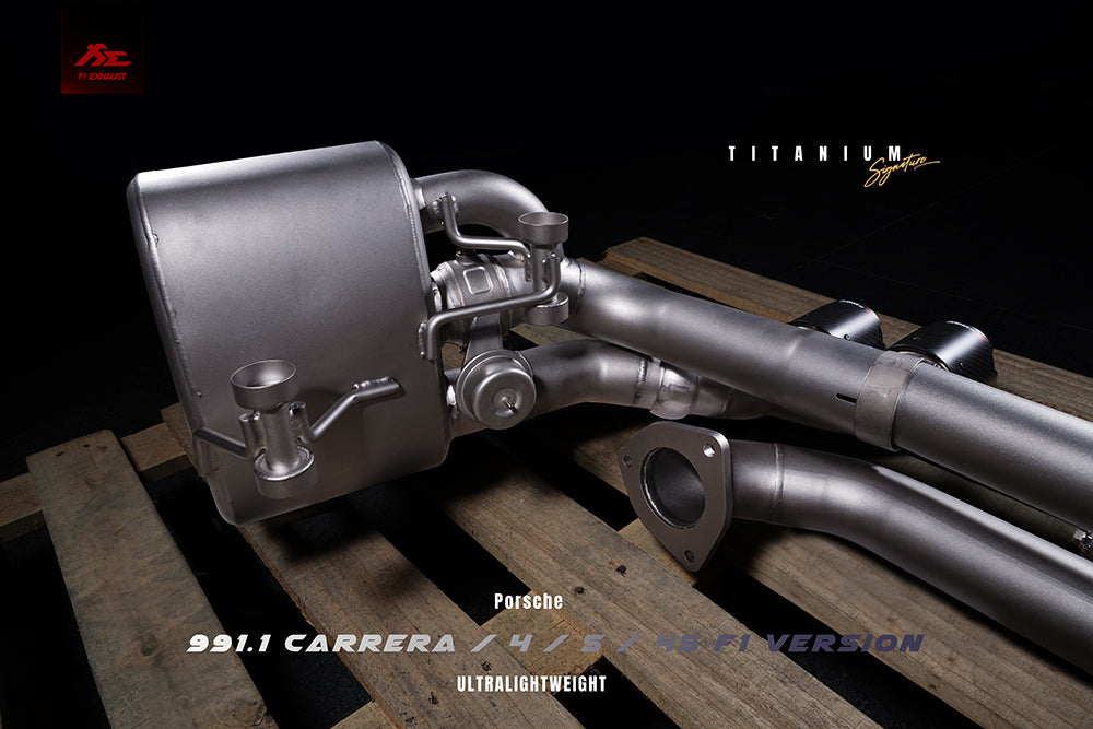 FI Exhaust | 991.1 Carrera / 4 / S / 4S F1 Version Titanium | 2011-2015