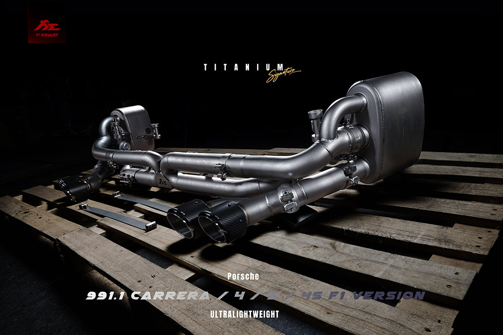FI Exhaust | 991.1 Carrera / 4 / S / 4S F1 Version Titanium | 2011-2015