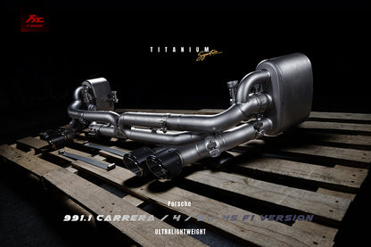 FI Exhaust | 991.1 Carrera / 4 / S / 4S F1 Version Titanium | 2011-2015