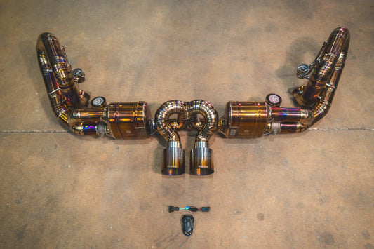 Porsche GT3 991.1 / 991.2 Titanium Valved Sport Exhaust System
